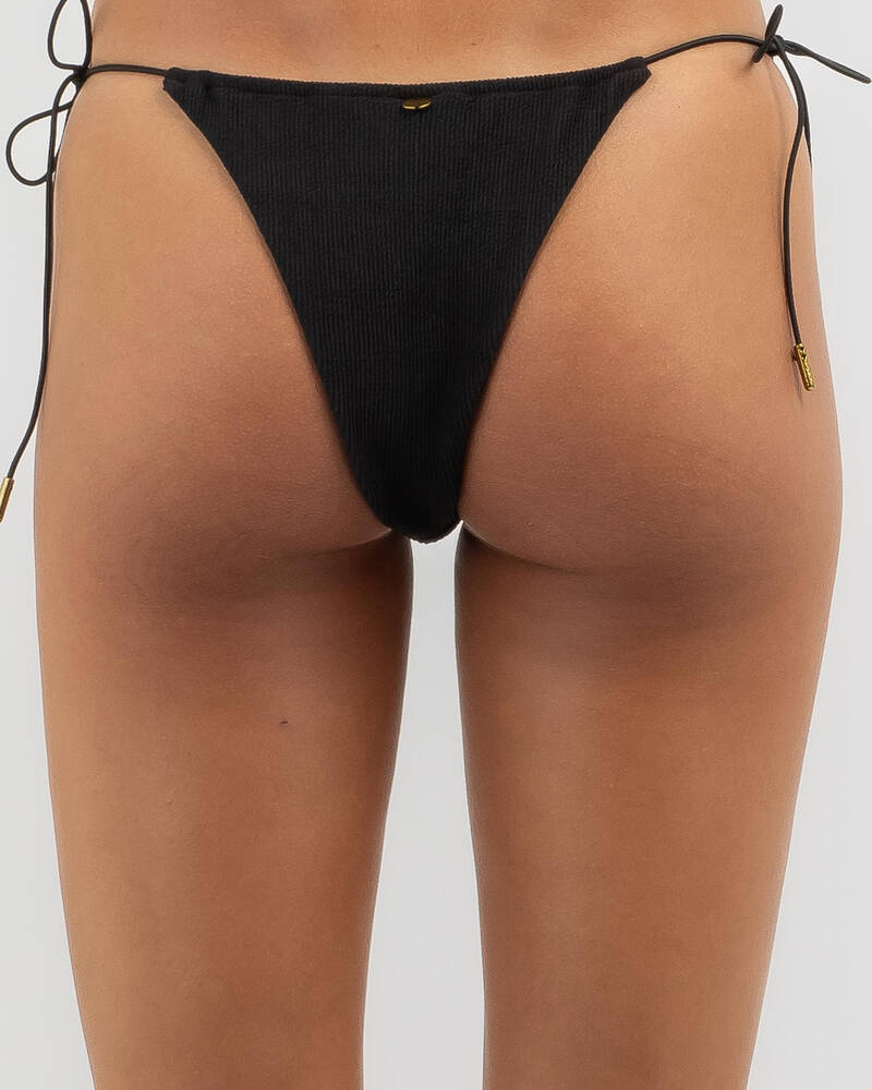 Kaiami Rue Itsy Tie Side Bikini Bottom for Womens