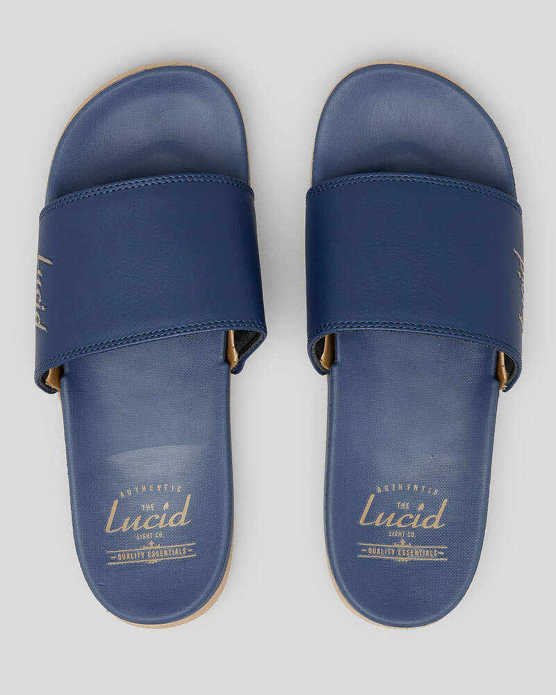 Lucid Wedge Slides for Mens