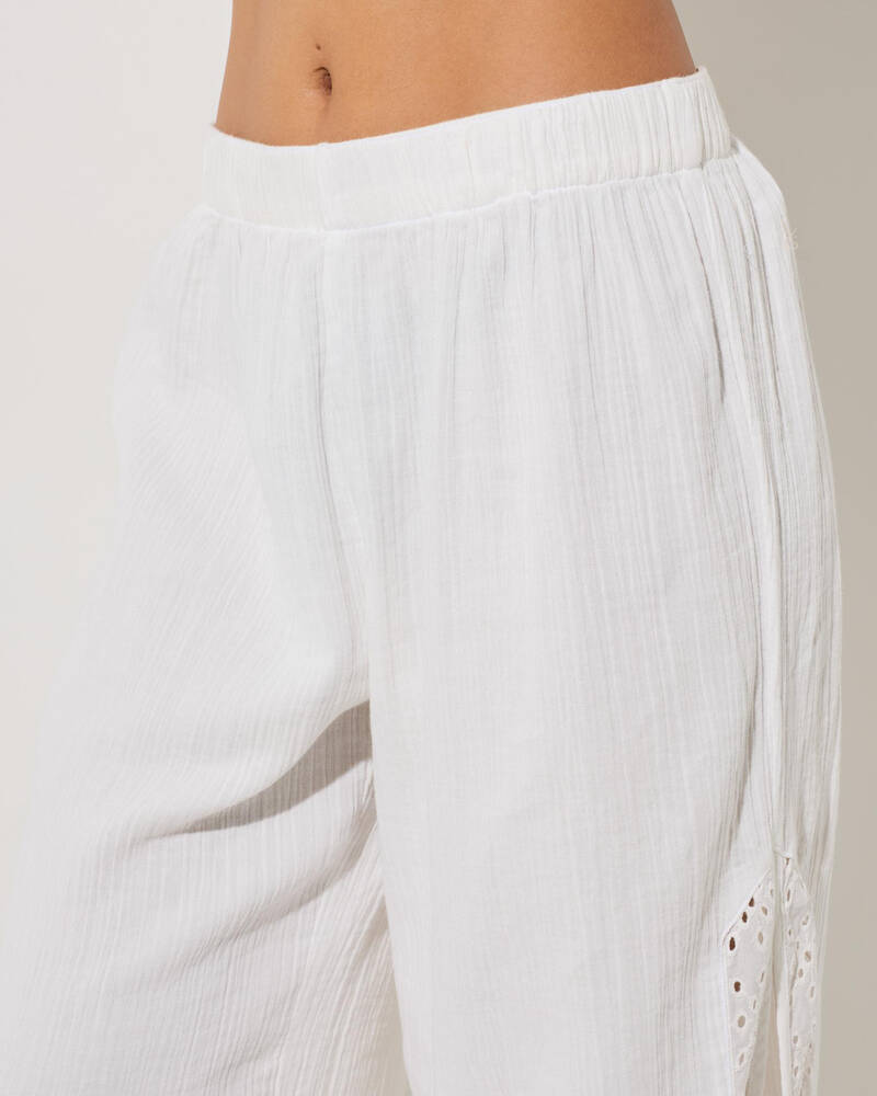 Brixton Seaside Eyelet Pants for Womens