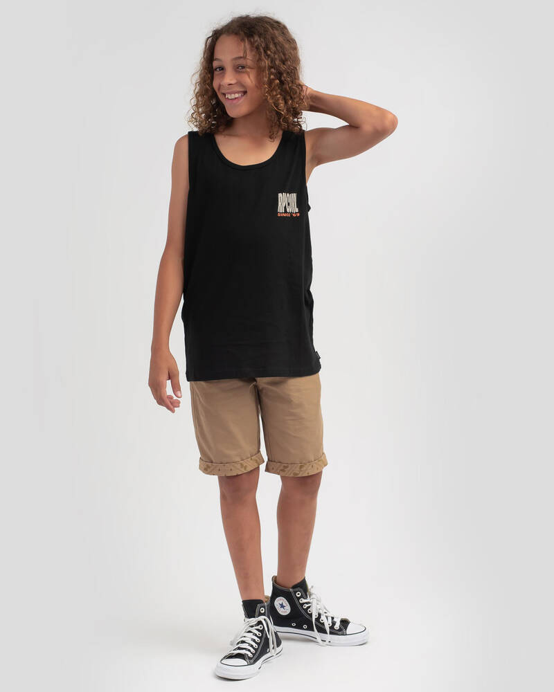 Rip Curl Boys' Origins Tank Singlet for Mens