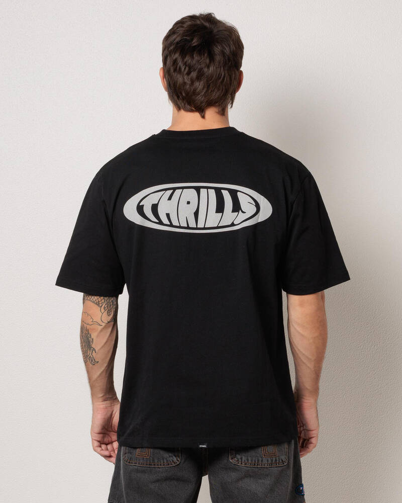 Thrills Shadowless Oversize Fit T-Shirt for Mens