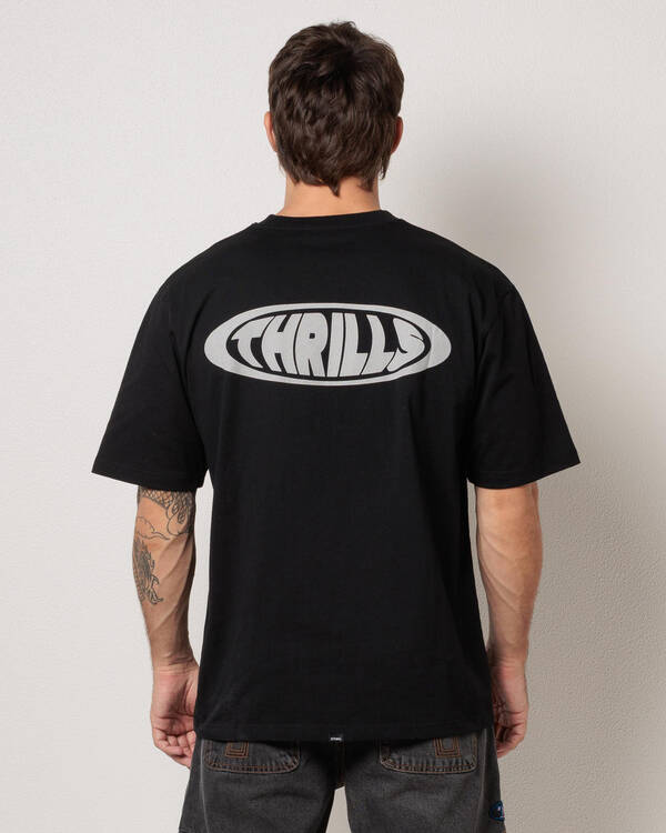 Thrills Shadowless Oversize Fit T-Shirt for Mens