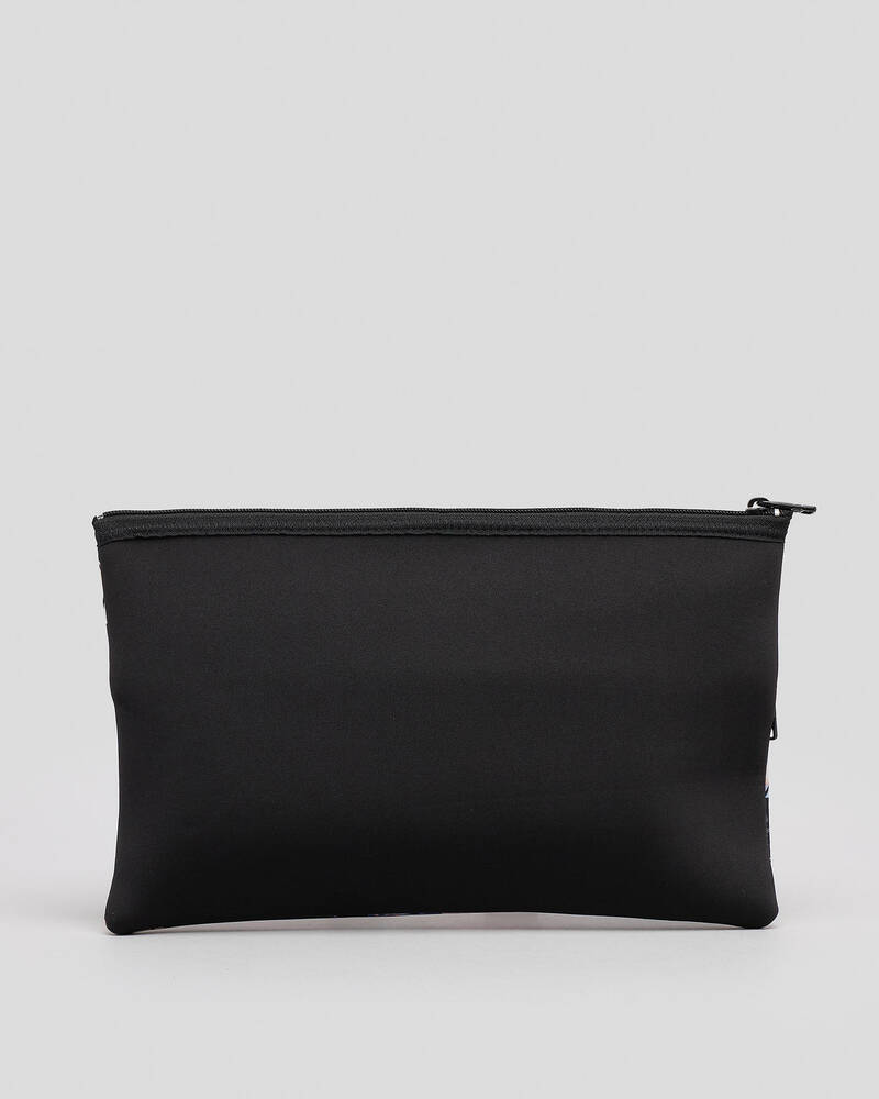 Roxy White Shoulder Pencil Case for Womens