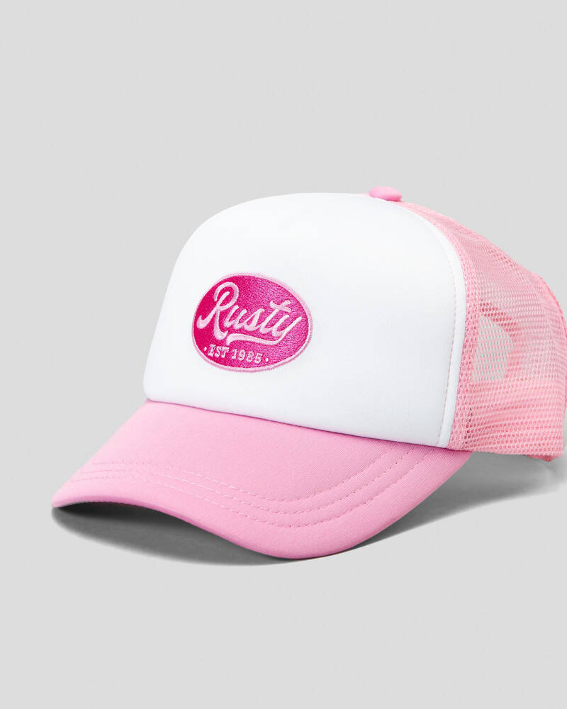 Rusty Pit Stop Trucker Cap for Womens
