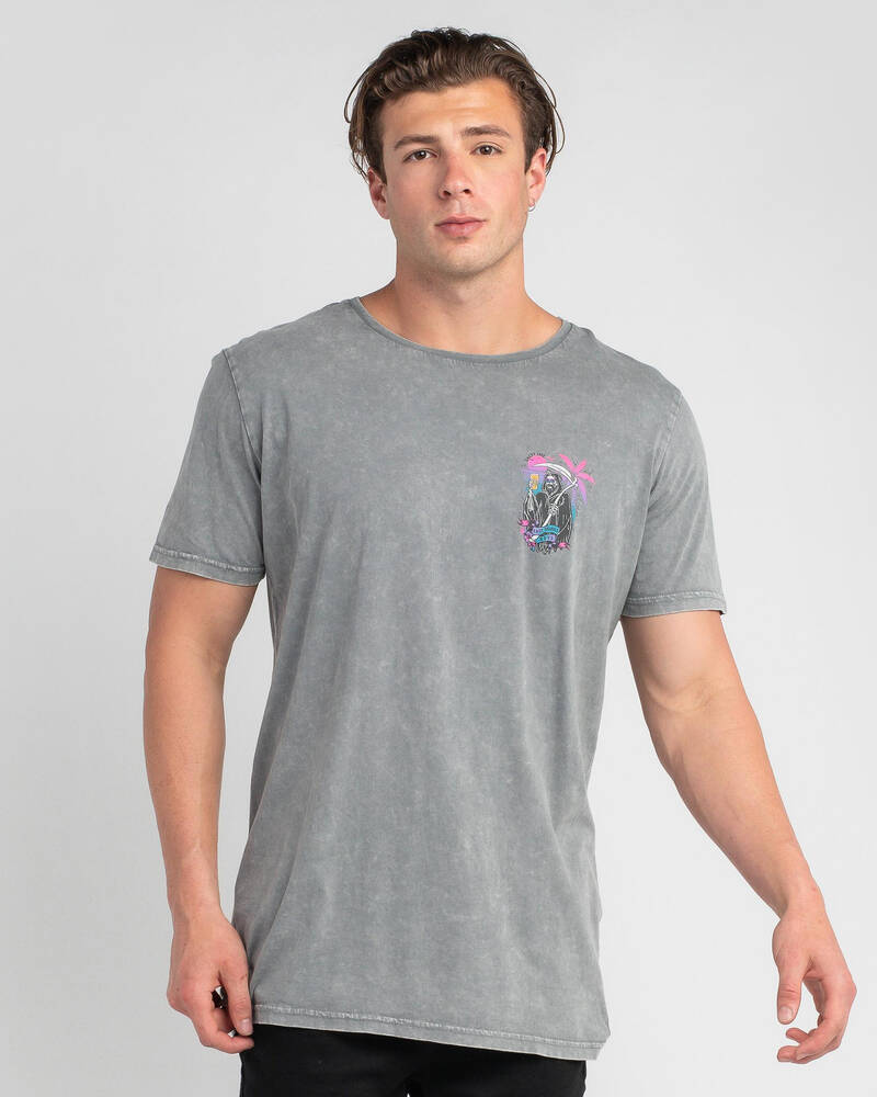 Salty Life Beer O-Clock T-Shirt for Mens