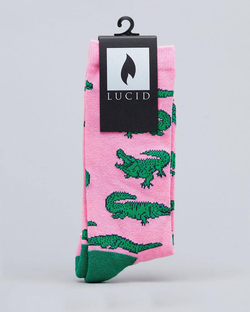 Lucid Alligator Socks for Mens