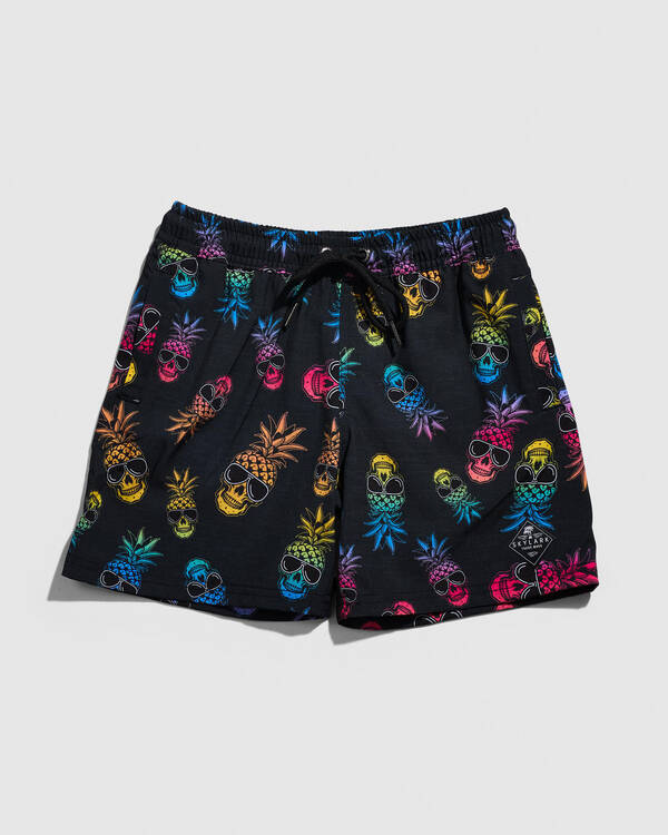 Toddlers' Spineapple Elastic Waist Shorts