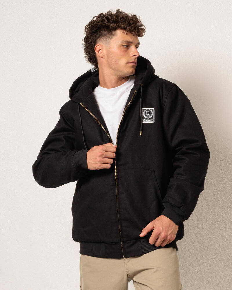 Dexter Wasted Hooded Jacket for Mens