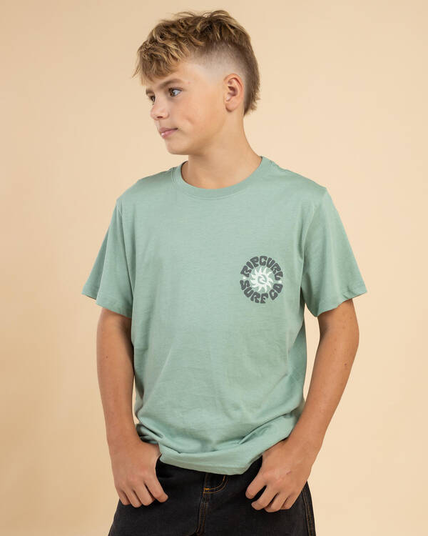 Rip Curl Boys' Pacific Rinse Circle T-Shirt for Mens