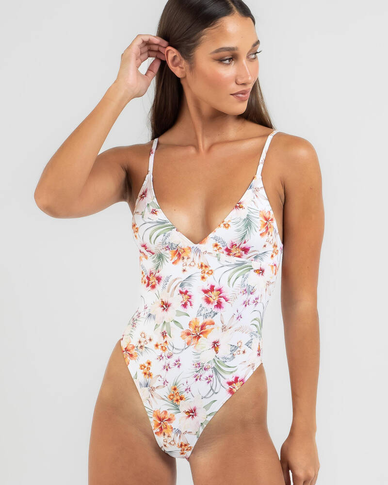 Topanga Aloha One Piece Swimsuit for Womens