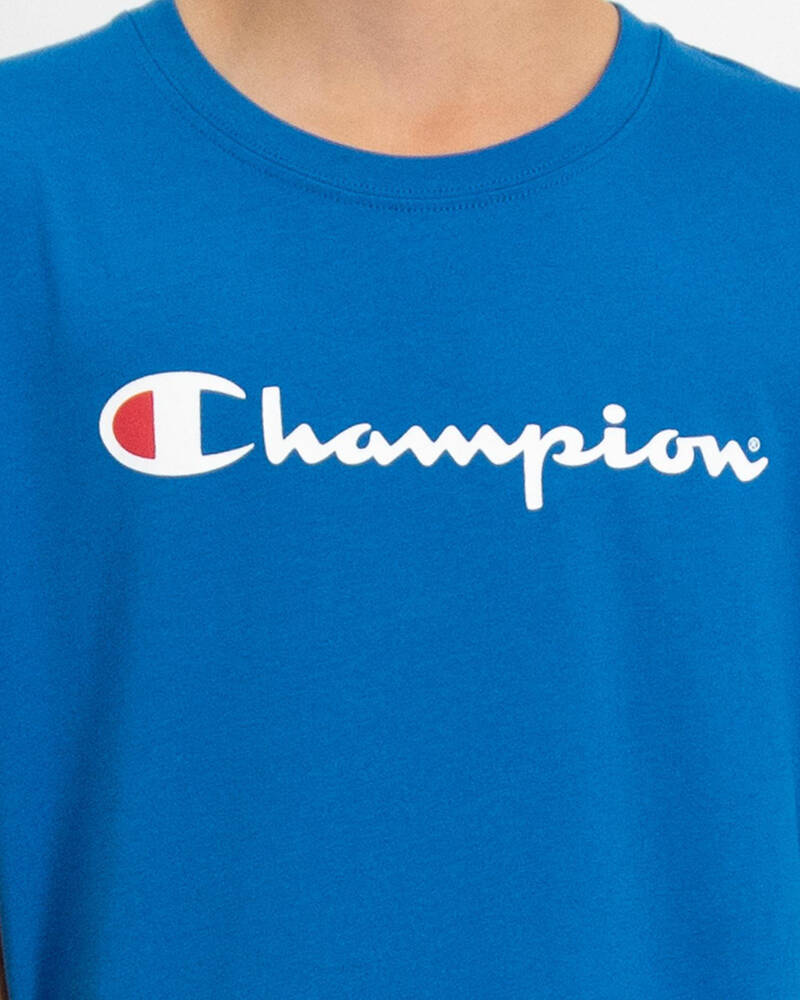 Champion Boys' Logo T-Shirt for Mens