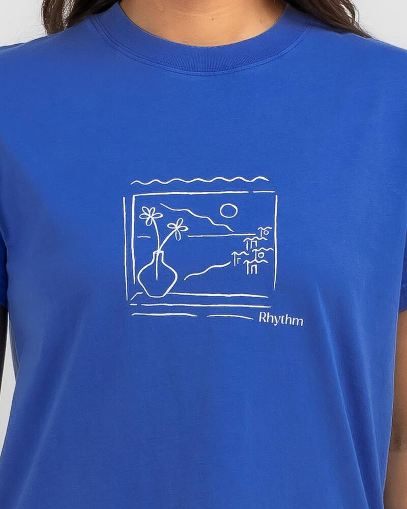 Rhythm Views Band T-Shirt for Womens