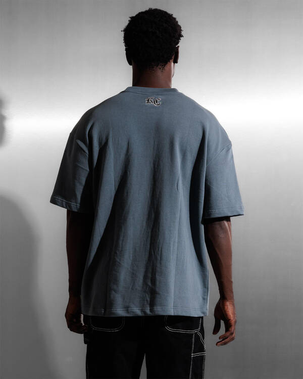 Kiss Chacey Abrasion Loopback Street T-Shirt for Mens