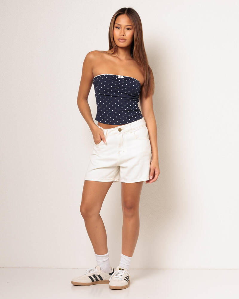 Malibu Life Preppy Tube Top for Womens