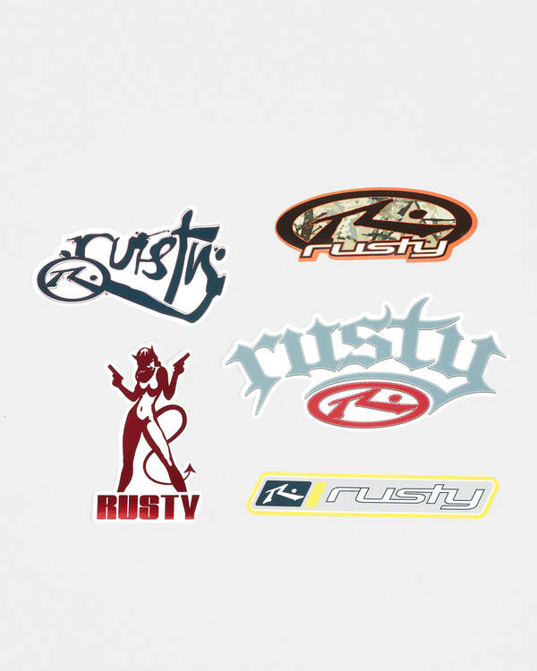 Rusty Our Kind Sticker Pack for Mens