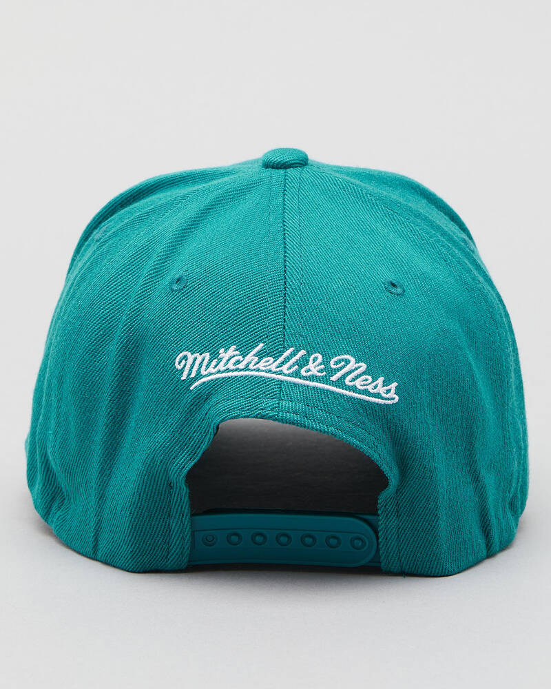 Mitchell & Ness Brooklyn Nets Verdigris Snapback Cap for Mens