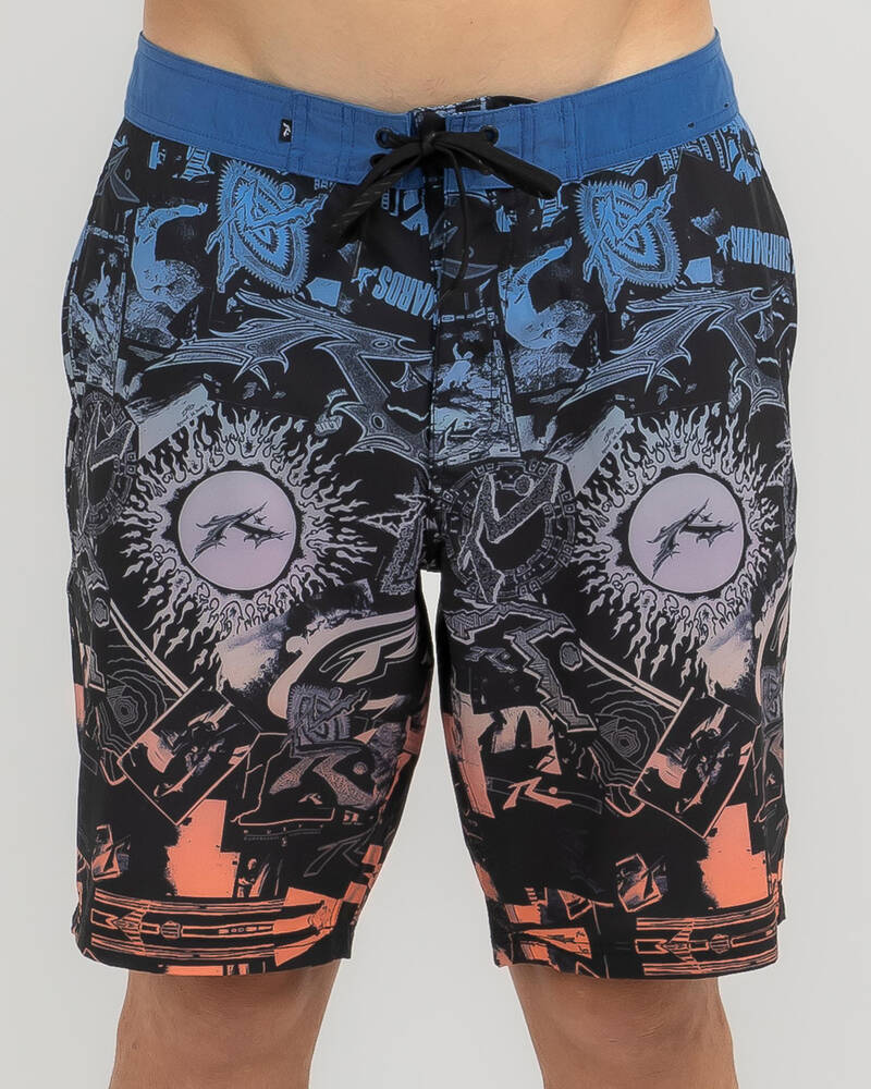 Rusty Paste Up Board Shorts for Mens