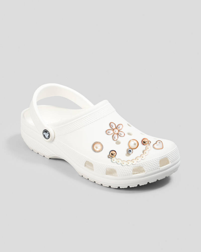 Crocs Dainty Pearl Jewelry Jibbitz 5 Pack for Unisex