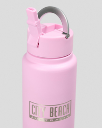 Mizu 36 oz Straw Lid City Beach Water Bottle for Mens image number null