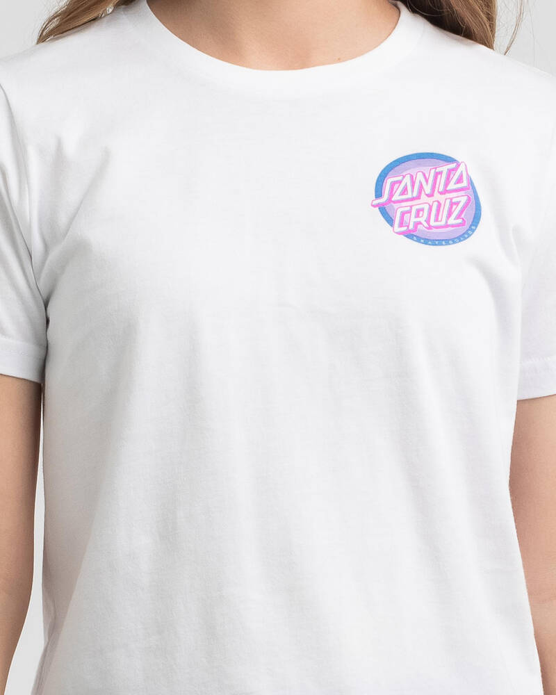 Santa Cruz Girls' Flex Dot T-Shirt for Womens