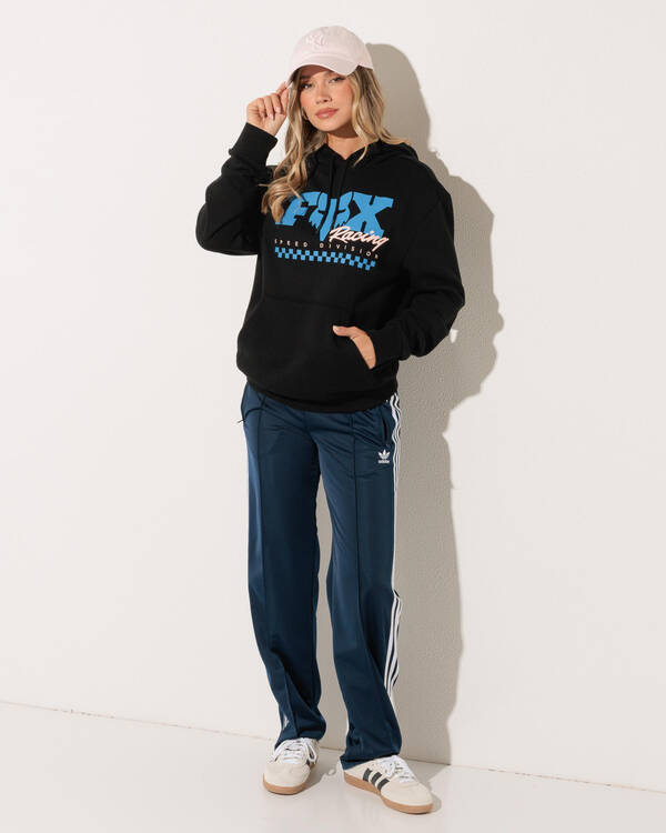 Fox Checker Hoodie for Womens