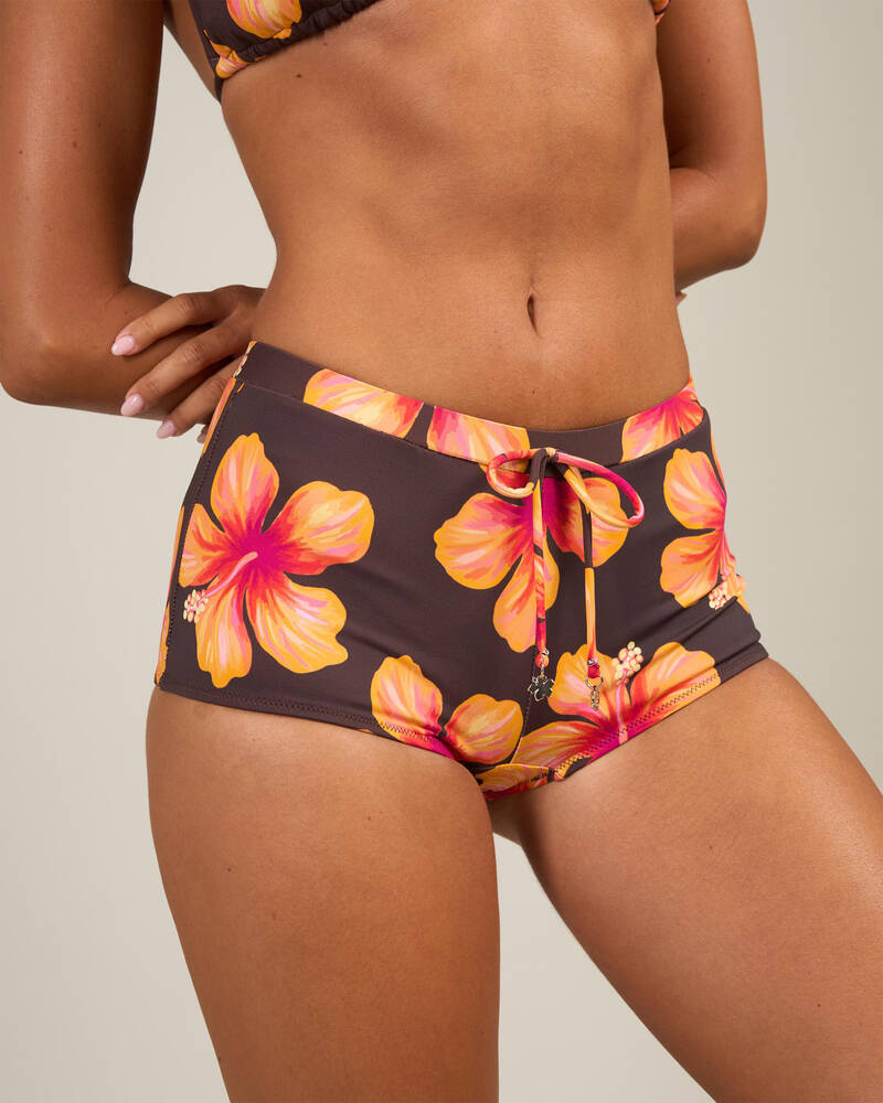 Topanga Tropic Shortie Bikini Bottom for Womens