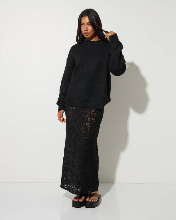 Mooloola Lush Crew Neck Knit Jumper for Womens