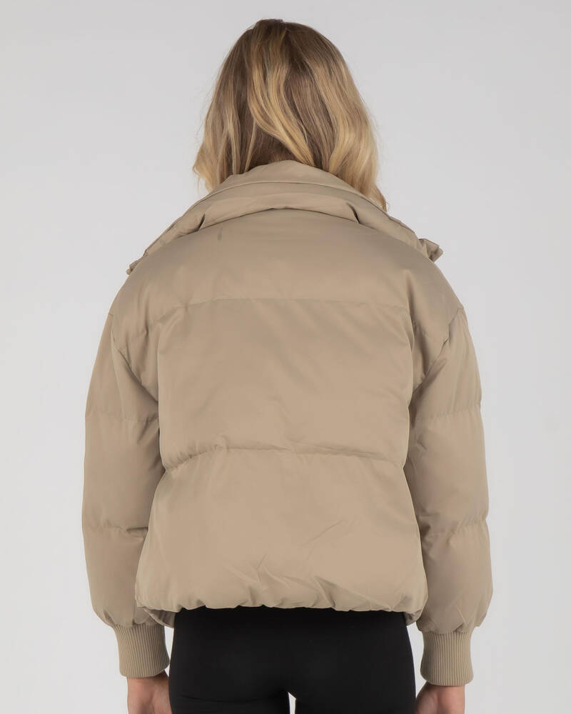 Ava And Ever Academy Puffer Jacket for Womens