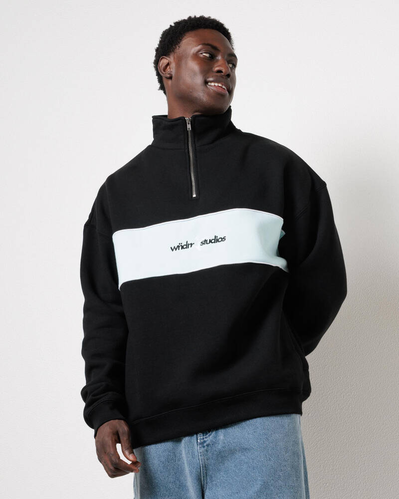 Wndrr STXR 1/4 Zip Sweatshirt for Mens