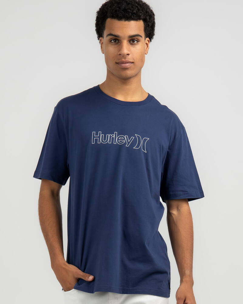 Hurley Outline T-Shirt for Mens