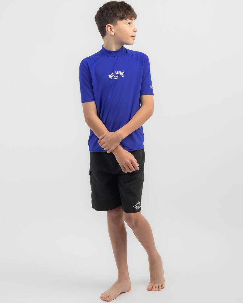 Billabong Boys' All Day Arch Short Sleeve Wet Shirt for Mens