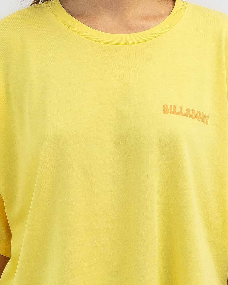 Billabong Fun In The Sun Crop T-Shirt for Womens