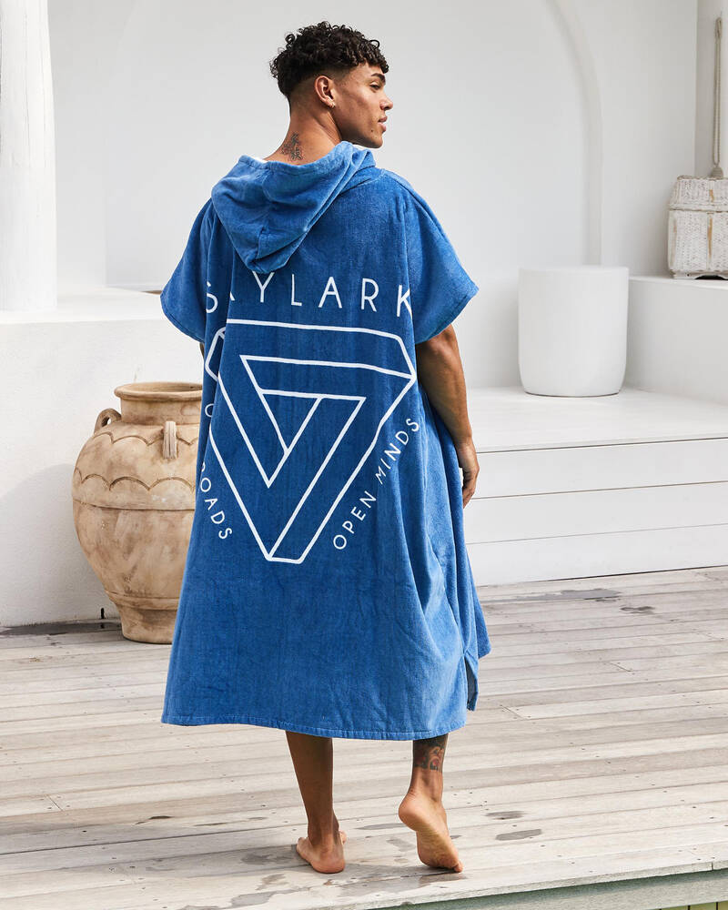 Skylark Tesselate Hooded Towel for Mens