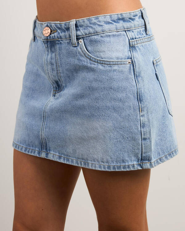 DESU Bells Denim Skirt for Womens