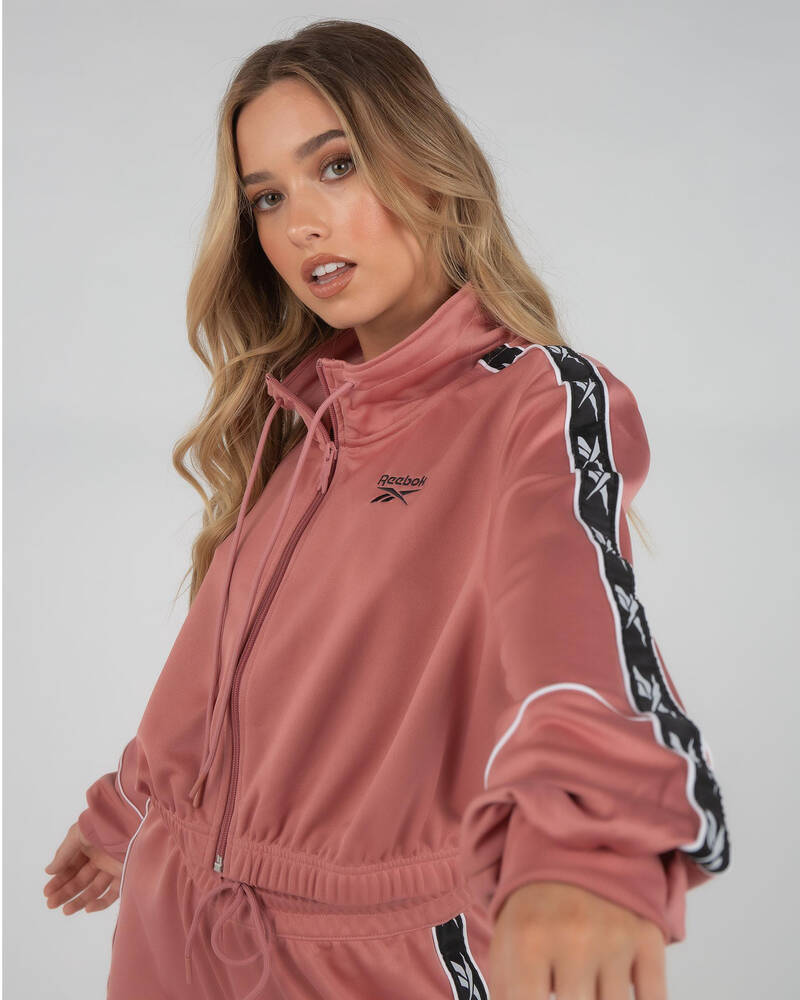Reebok Taped Track Jacket for Womens
