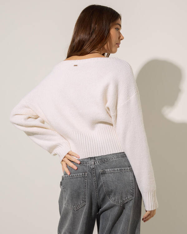 Ava And Ever Lenni Off Shoulder Knit Jumper for Womens
