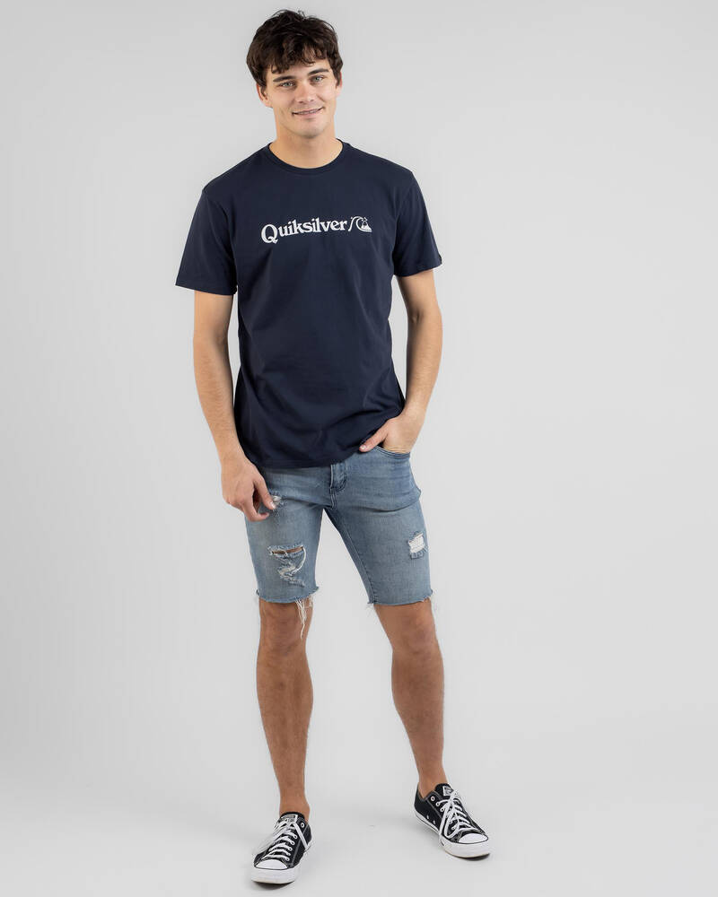 Quiksilver Resin Tint Short Sleeve T-Shirt for Mens