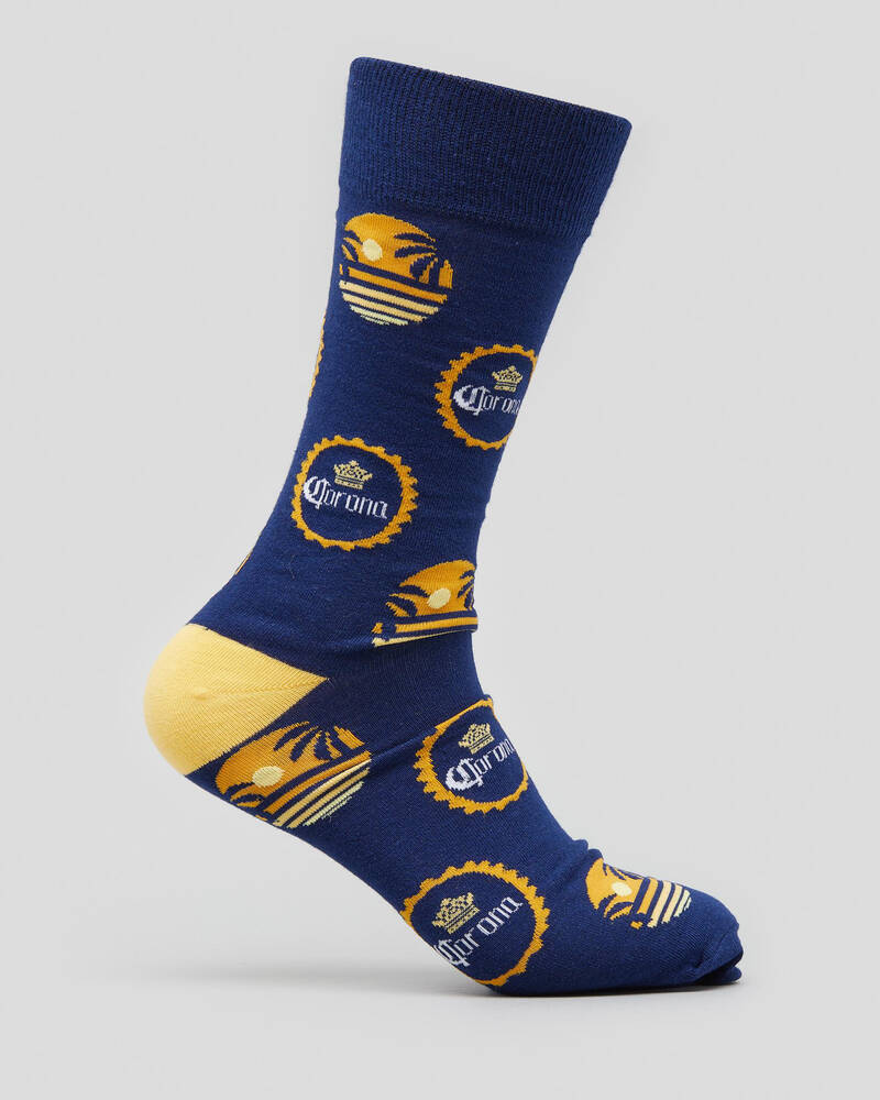 FOOT-IES Corona Sunset Dots Socks for Mens