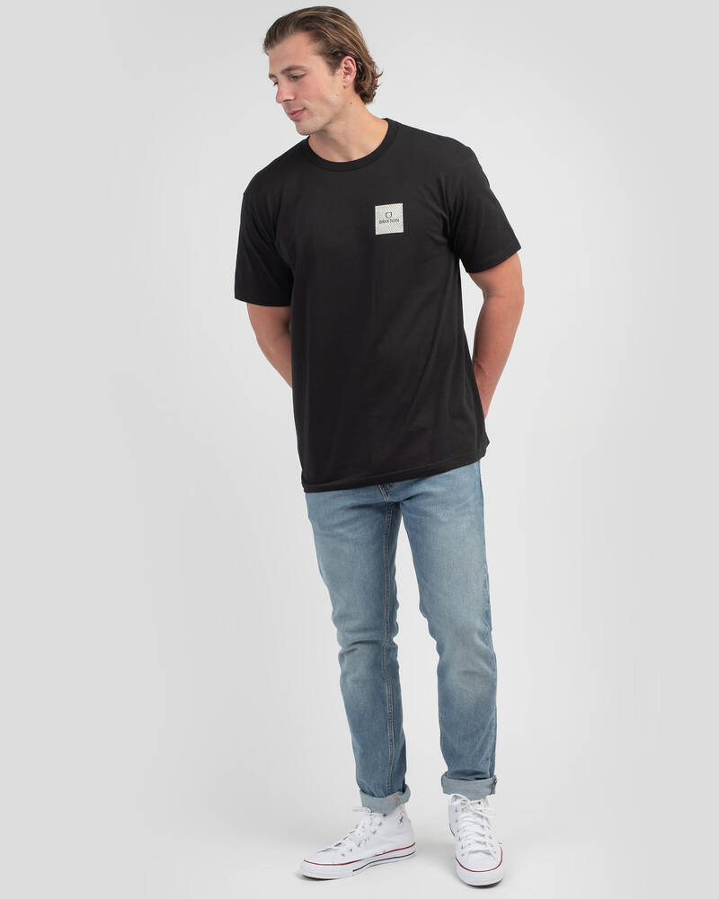 Brixton Alpha Square T-Shirt for Mens