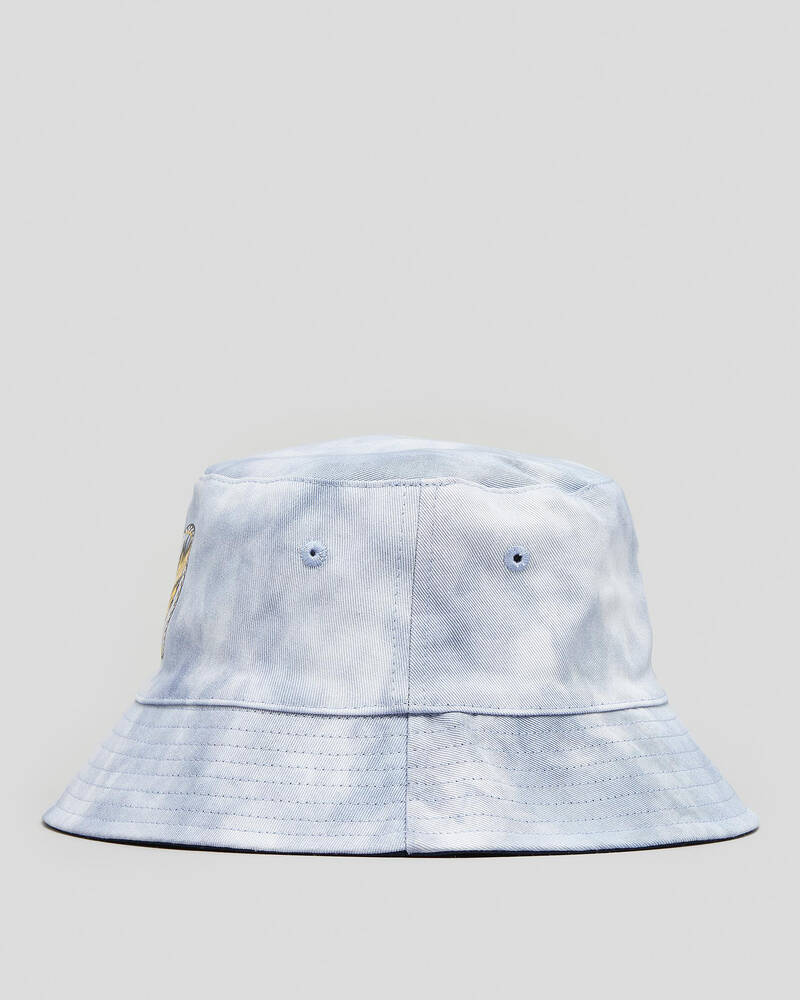 Santa Cruz Boys' Checked Ringed Flamed Dot Revo Bucket Hat for Mens