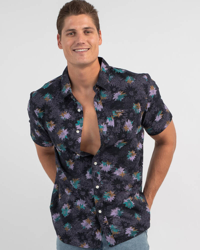 Volcom Warbler Short Sleeve Shirt for Mens image number null