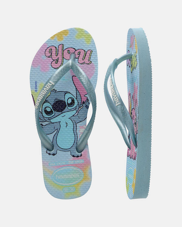 Havaianas Kids' Slim Disney Stitch Thongs for Womens