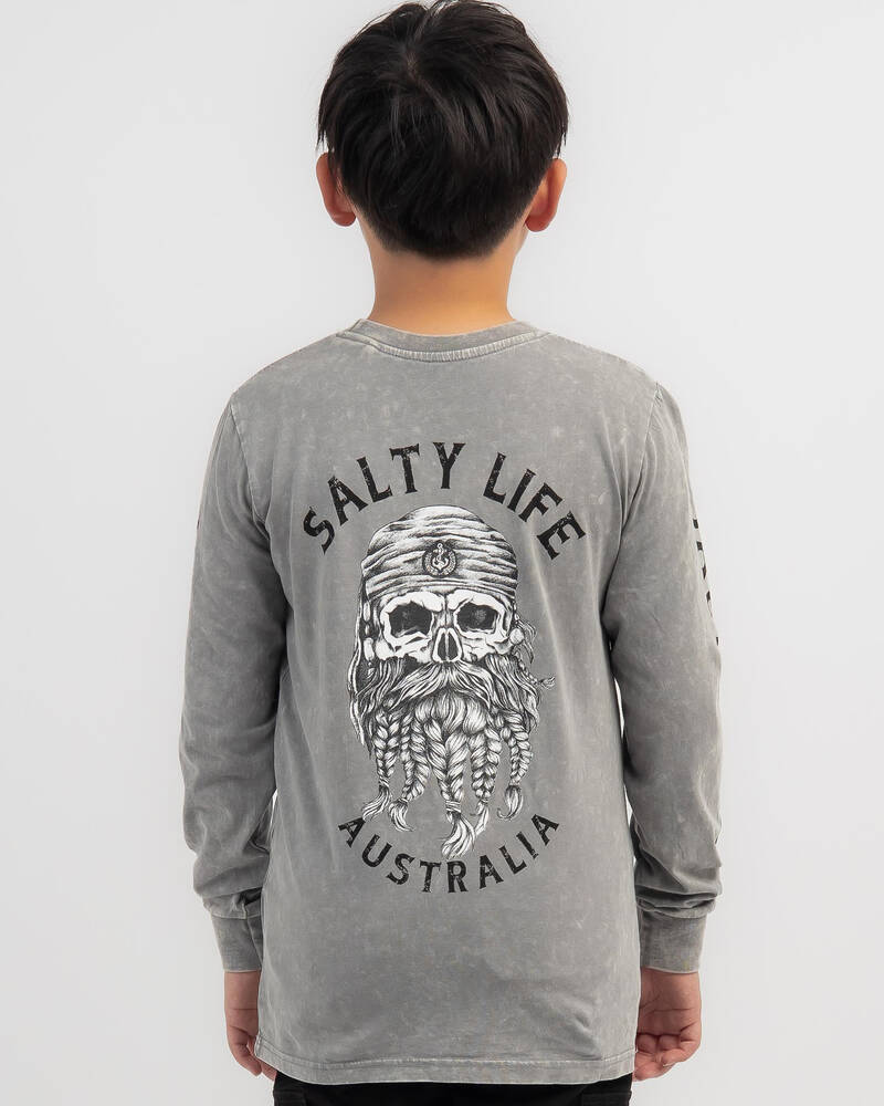 Salty Life Boys' Dutchman Long Sleeve T-Shirt for Mens