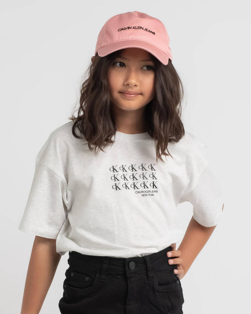 Calvin Klein Girls' Institutional Baseball Cap for Womens