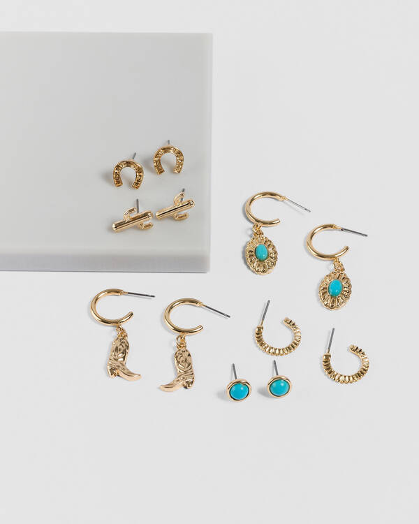 Karyn In LA Hadley Earring Pack for Womens