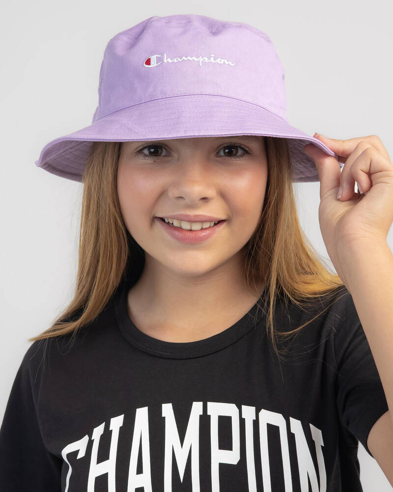 Champion Girls' Logo Bucket Hat for Womens
