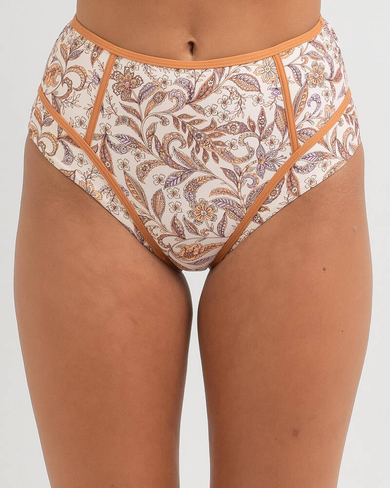 Rip Curl Lunar Tides Highwaist Good Bikini Bottom for Womens