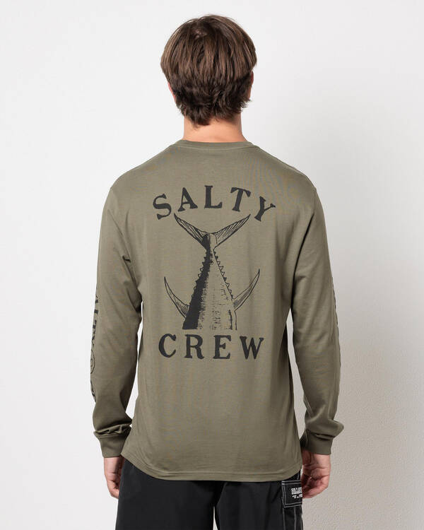 Salty Crew Vintage Tail Classic Long Sleeve T-Shirt for Mens