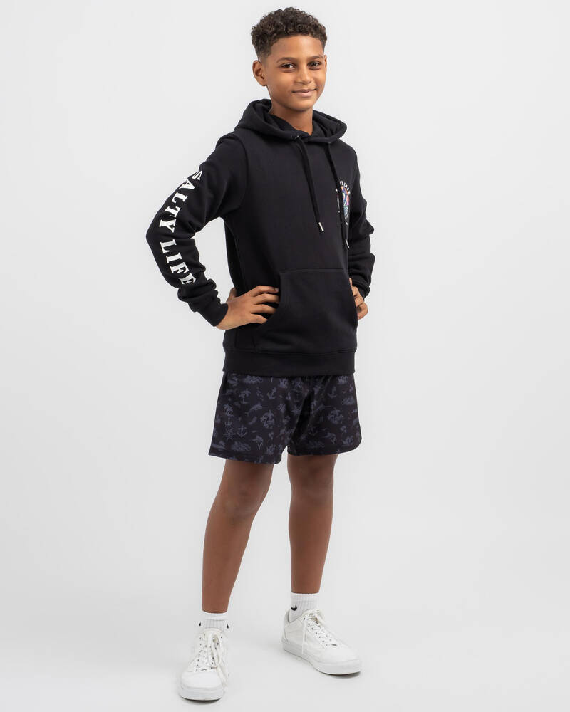 Salty Life Boys' Fighting Fish Hoodie for Mens