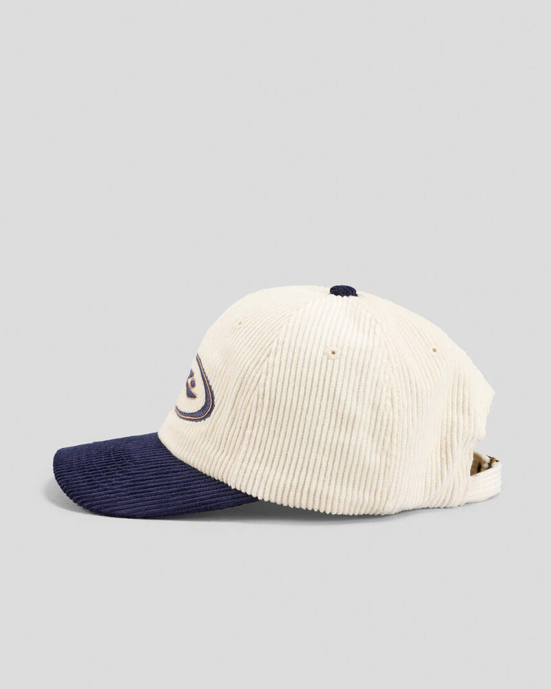 Rusty Orbit Cord Six Panel Cap for Mens